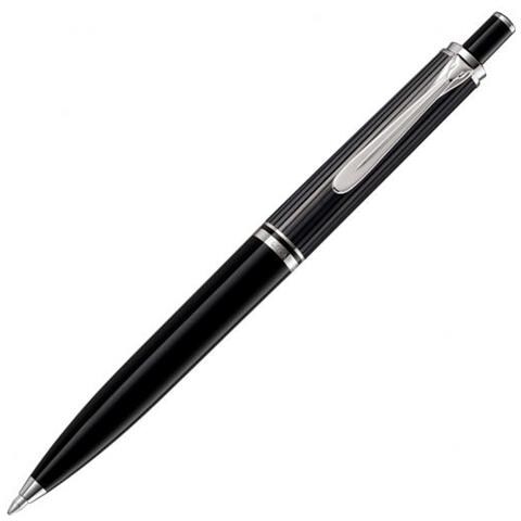 K405 Nero Penna A Sfera Retrattile A Clip 1 Pz - Foto 3