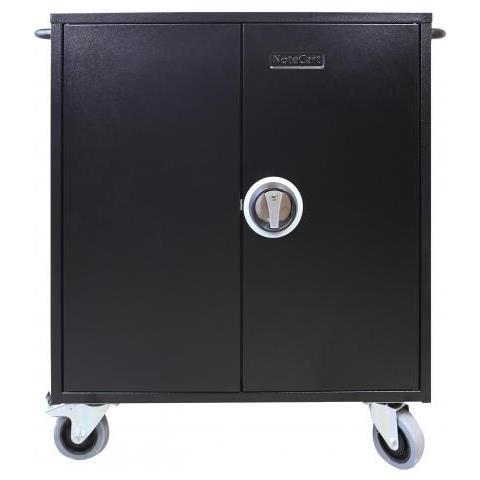 Leba Notecart Flex Extended 16 (schuko) Carrello Per La Gestione Dei Dispositivi Portatili Nero, Grigio - Foto 1
