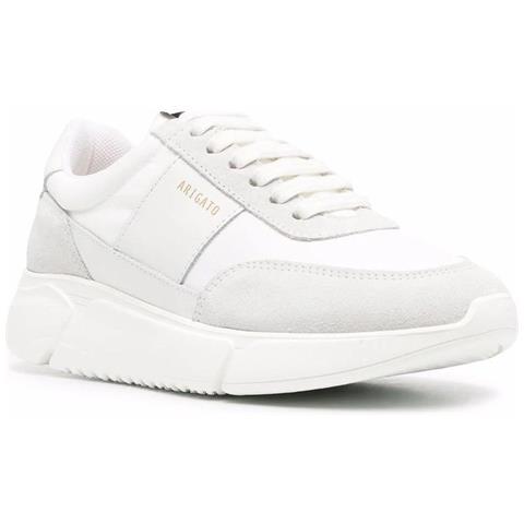 Genesis Vintage Runner White Sneakers Pelle Scamosciata /nabuk Scarpe Donna Bianco Eu 40, 84081 - Foto 1