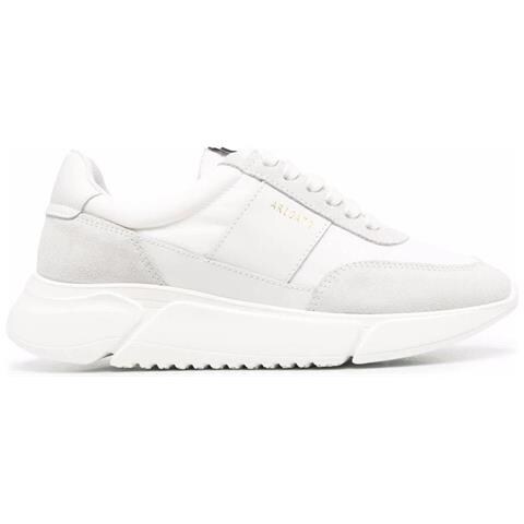 Genesis Vintage Runner White Sneakers Pelle Scamosciata /nabuk Scarpe Donna Bianco Eu 40, 84081 - Foto 2