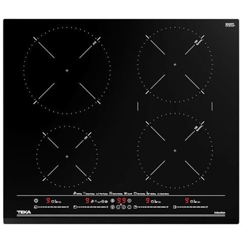 Piano cottura IZC 64630 BK MST a Induzione 4 Zone Cottura da 60 cm Colore Nero - Foto 1