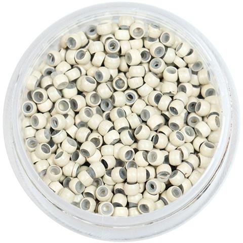 Micro Anelli In Nano Silicone Per Extension Dei Capelli Beige - Foto 1