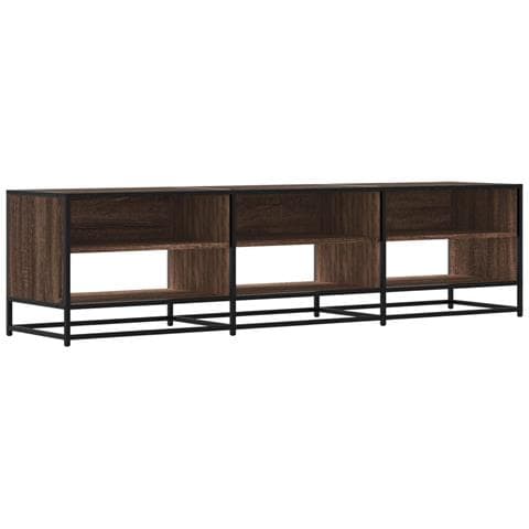 Mobile Porta Tv Rovere Marrone 180x40x46 Cm Legno Multistrato - Foto 2