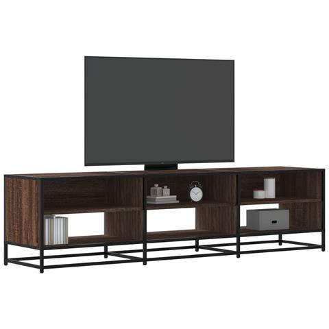 Mobile Porta Tv Rovere Marrone 180x40x46 Cm Legno Multistrato - Foto 1