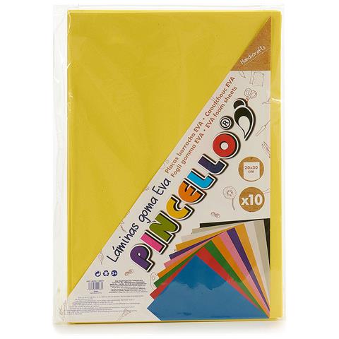 Gioco Di 10 Fogli In Gomma Eva 20x30 Cm. - Foto 2