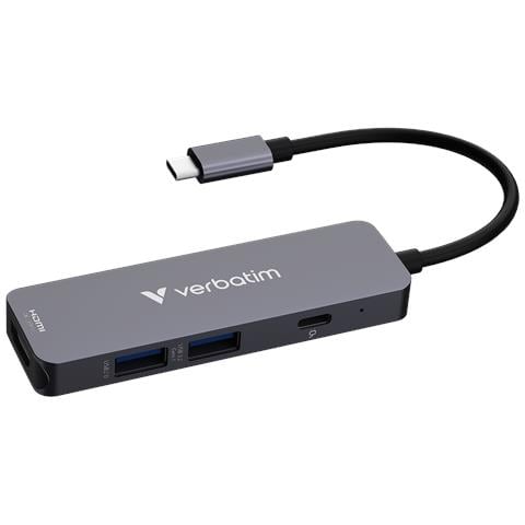 32155 hub di interfaccia USB 3.2 Gen 1 (3.1 Gen 1) Type-C 5000 Mbit /s Grigio - Foto 1