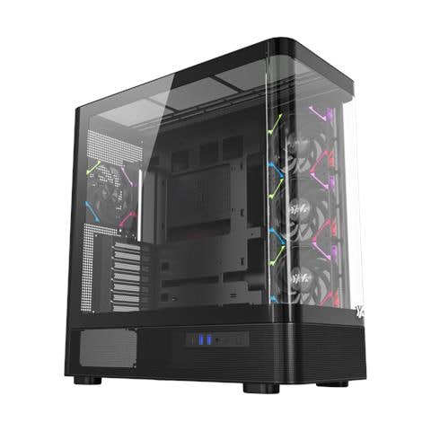 X-CS-QUANTUM-B computer case Midi Tower Nero - Foto 1