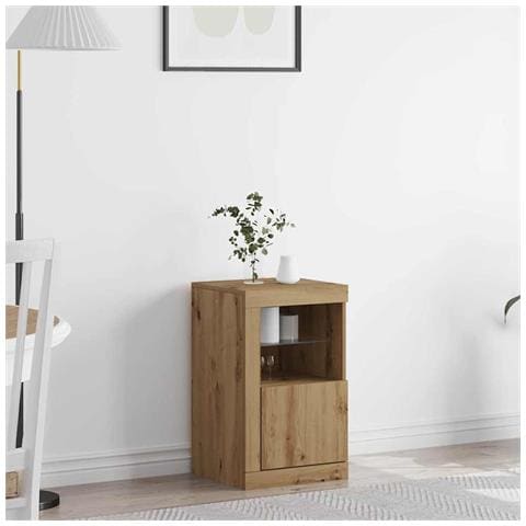 Mobile laterale rovere artigianale 41 x 37 x 67 cm - Foto 2