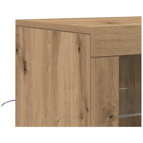 Mobile laterale rovere artigianale 41 x 37 x 67 cm - Foto 9