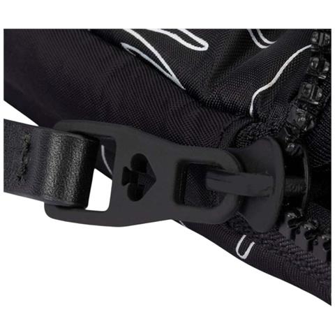 Custodia Per Macbook Pro Da 14 Pollici Trapuntata Con Motivo Floreale Di Malvarosa, Nero - Foto 2