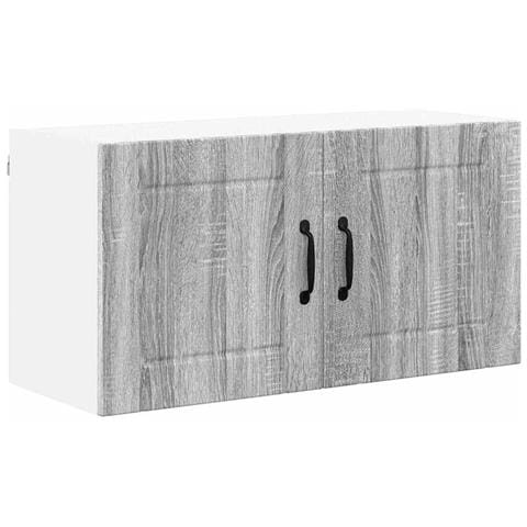 Mobile da cucina con lo scaffale Grigio Sonoma 80 x 31 x 40 cm - Foto 1