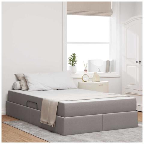 Letto con contenitore e materasso Talpa 120 x 200 cm Poliestere - Foto 2