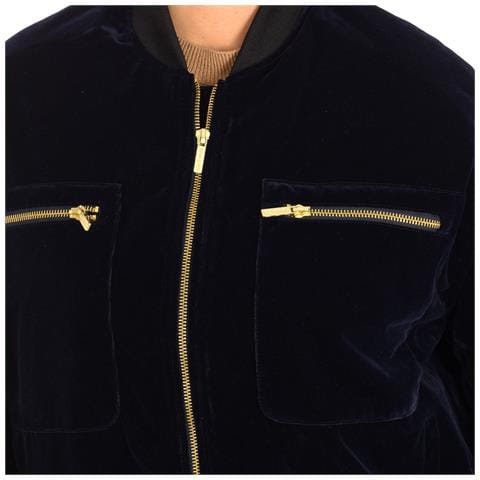 Cappotto Esther Effetto Velluto Con Chiusura Con Cerniera 17f2ou13 Donna - Foto 2