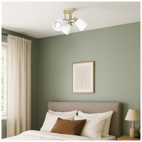 AJE-EMILY 3P GD illuminazione da soffitto E27 120 W - Foto 5