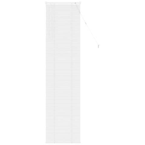 Tenda Veneziana Regolabile Bianco 213 x 40 cm PVC - Foto 1