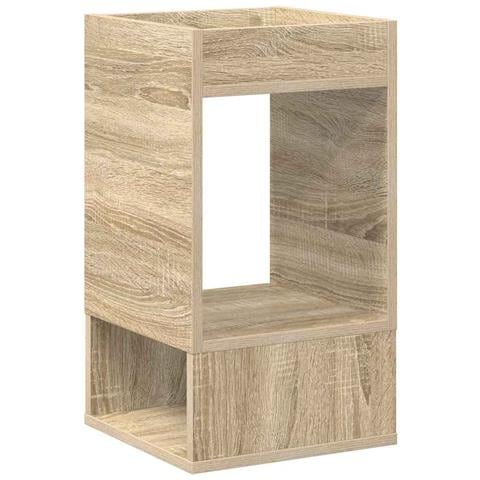 Tavolino Rovere Sonoma 30 x 30 x 56 cm Legno multistrato - Foto 1