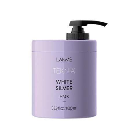 Maschera Per Ravvivare Il Colore, Teknia White Silver, 1000 Ml - Foto 1