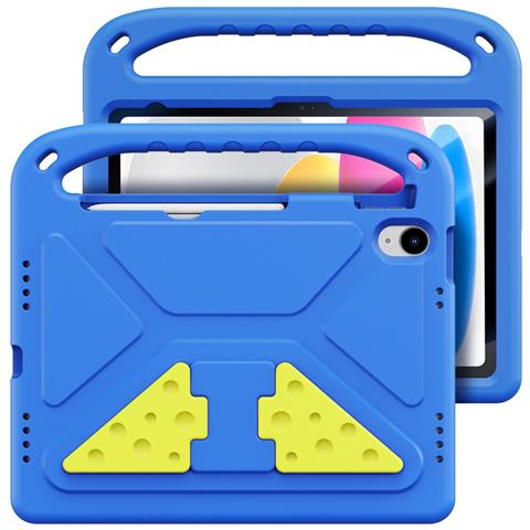 Cover per iPad 10.9 (2022) - Blu, Antiurto, Con Soporte - Foto 2