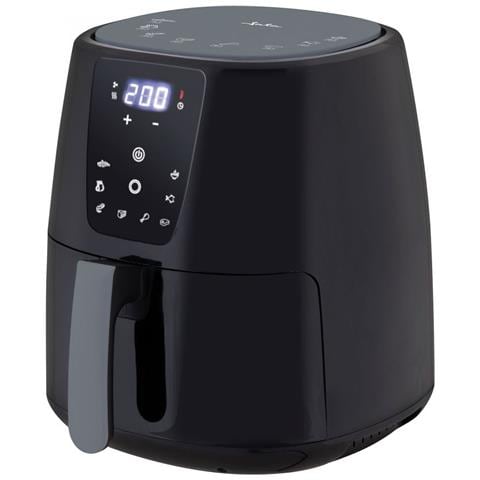 JEFR1225 friggitrice Singolo 5 L 1300 W Friggitrice ad aria calda Nero - Foto 1