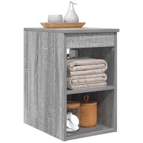 Armadio Bagno In-between Sonoma grigio 30 x 41 x 50 cm - Foto 2