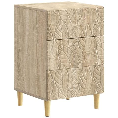 Comodino Rovere Sonoma 43 x 39,5 x 66,5 cm Legno ingegnerizzato - Foto 1