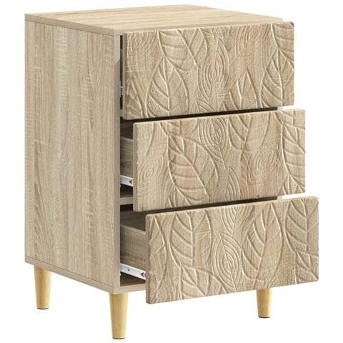 Comodino Rovere Sonoma 43 x 39,5 x 66,5 cm Legno ingegnerizzato - Foto 2