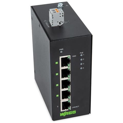 852-1411/000-001 switch di rete Nero - Foto 1