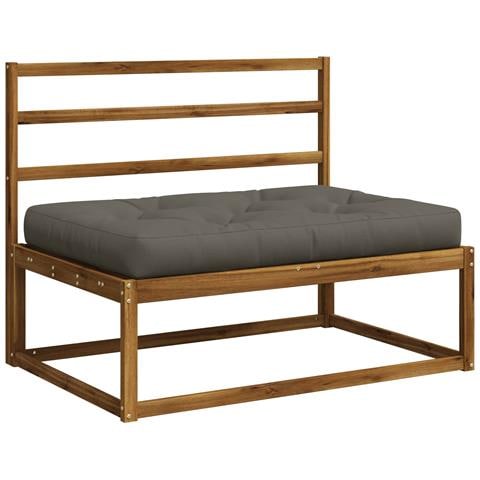 Cuscino per Pallet VIANEN 100% Poliestere Grigio - Foto 2