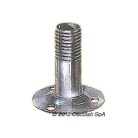 Base tonda inox Glomex 106 mm - Foto 1