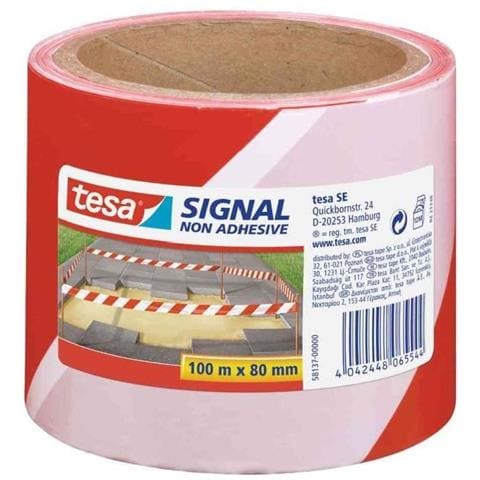 pz. 1 Nastro segn. bianco / ros. NO adesivo 58137-00000-00 - Foto 2