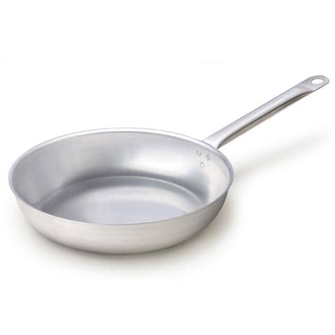 Padella Saltapasta in Lega di Alluminio con Manico in Acciaio per Uso Professionale - Diametro 30 cm - Foto 1