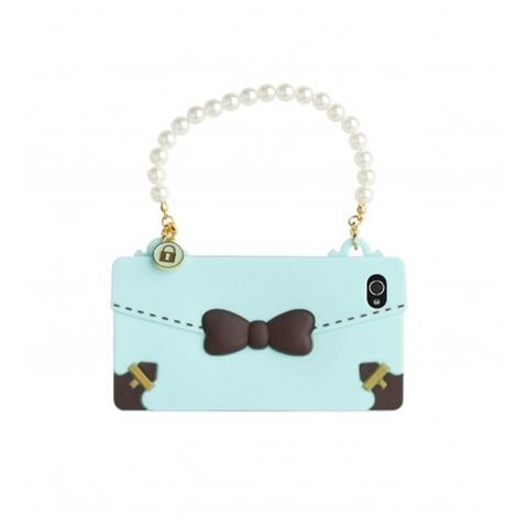 Cover Custodia Per Smartphone - Ribbon Light Green - Iphone 4/4s - Foto 1