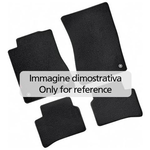 23254 Set Tappeti Su Misura In Moquette Nero Fiat 500l06-17 fi - Foto 1