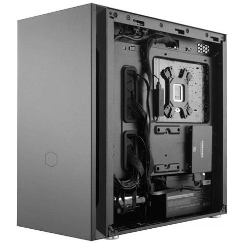 Case Silencio S400 Midi Tower Micro-ATX / Mini-ITX 2 Porte USB 3.0 Colore Nero  - Foto 8