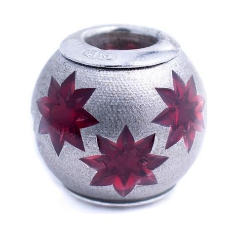 Gioielleria Vmm0243-19. Decorazione, Colore Rosso Argento. Donna. - In ordine - Foto 1