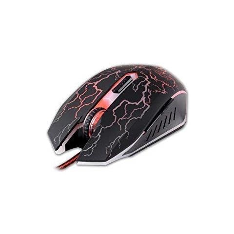 La Pc Gaming Mouse Diablo 2400 dpi 6 tasti Con Cavo Ergonomico Led Luci Regolabile Dpi Completamente Tasti Per Laptop, Computer - Foto 1