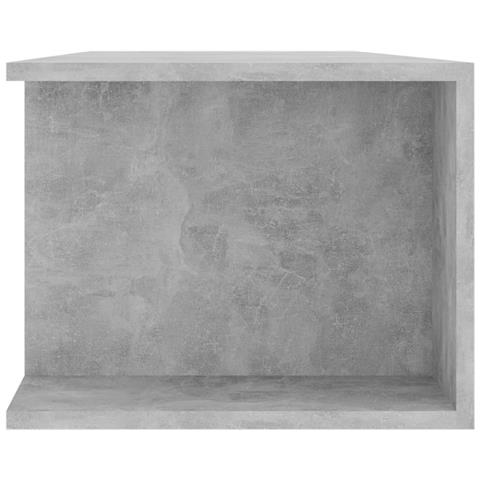 Mobile Porta TV con Luci LED Grigio Cemento 135x39x30 cm - Foto 10