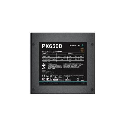 Alimentatore PC PK650D 650 W 20+4 pin ATX PC 80 PLUS Bronze 12 cm Nero - Foto 4
