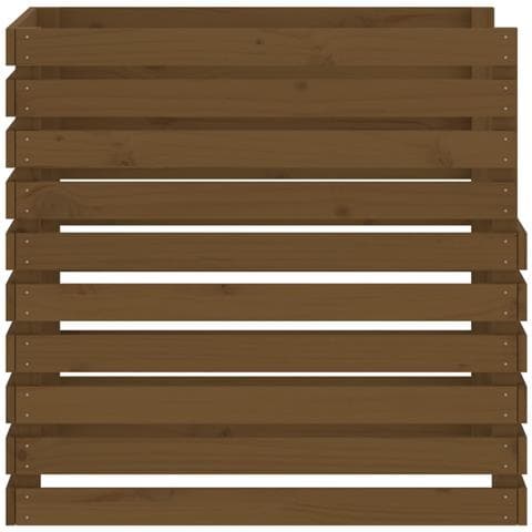 Compostiera Miele 80x80x78 cm in Legno Massello di Pino - Foto 2