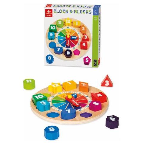 Prime Attivit 54098 Cuccioli Clock & Blocks - Foto 1