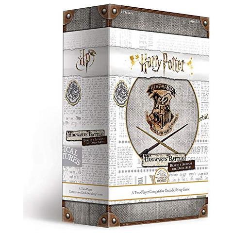 Harry Potter Hogwarts Battaglia Di Difesa Contro Le Arti Oscure Gioco Competitivo Di Costruzione Di Mazzi Merce Di Harry Potter Con Licenza Ufficiale Gioco Da Tavolo Harry Potter (db010-512-001800-06) - Foto 1