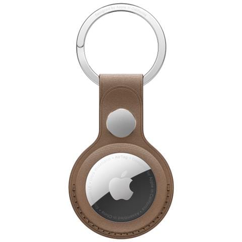 AIRTAG FINEWOVEN KEY RING TAUPE - Foto 1