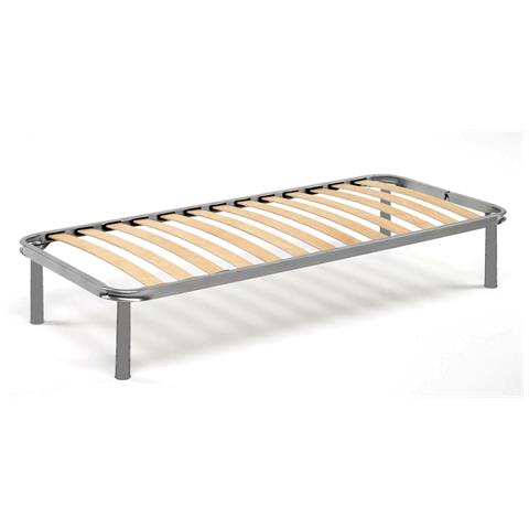 Rete Letto Singolo Amammata, Rete Ortopedica In Multistrato Di Betulla A 13 Doghe, 100% Made In Italy, Cm 80x200h 34 - Foto 2