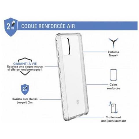 Cover Rinforzata Per Samsung Galaxy A51 5g Air, Trasparente - Foto 2