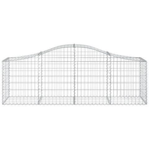Cesto Gabbione Ad Arco 200x50x60/80 Cm Ferro Zincato - Foto 2