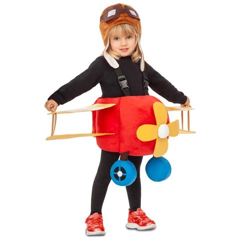 Costume Per Bambini 3-4 Anni Pilota Aviazione (2 Pezzi) - Foto 1