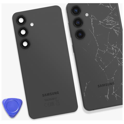 Vetro Posteriore Originale Galaxy S24, Nero - Foto 2