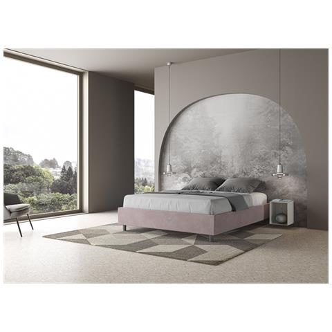 Letto Azelia Sommier 170x210 Rete E Contenitore Glicine - Foto 5