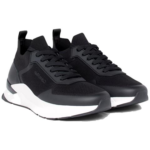 Mix Leisure Sneakers Sintetico Scarpe Uomo Nero Eu 45, Hm0hm00918 Beh - Foto 1