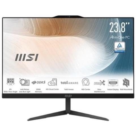 All-In-One AM242 1M Monitor 23.8" Full HD Intel Core 5 Processor 120U 10 Core 1.4GHz Ram 8 GB SSD 512GB 4 xUSB 3.2 Windows 11 Pro - Foto 1